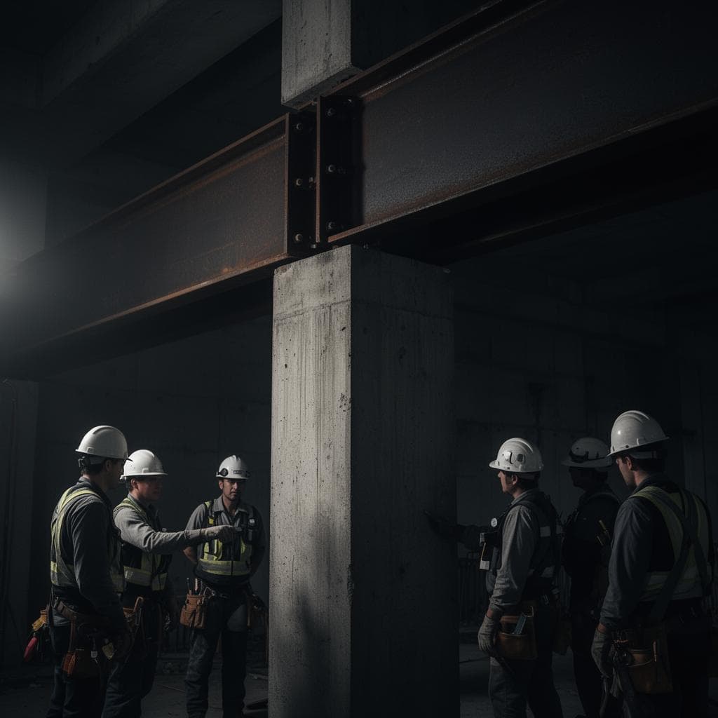 GoTech site team coordinating around structures