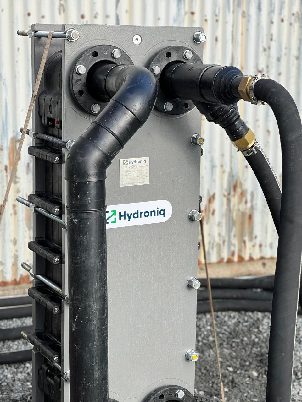 Hydroniq heat exchanger cooling equipment